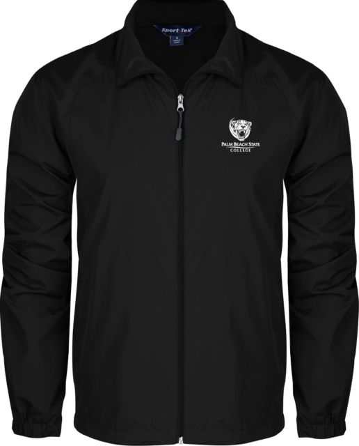 Palm Beach State Full Zip Wind Jacket Palm Beach State Panther Logo - ONLINE ONLY