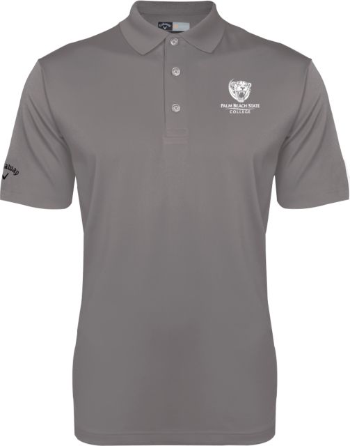 Palm Beach State Callaway Opti Dri Chev Polo Palm Beach State Panther Logo - ONLINE ONLY