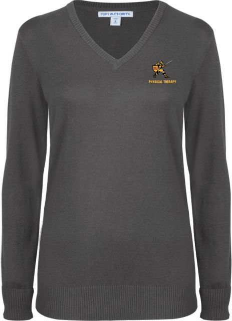 Gannon Univ Womens Heather VNeck Sweater  GU Physical Therapy - ONLINE ONLY