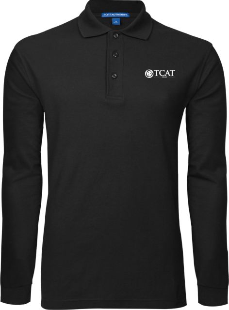 TCAT Crumps Long Sleeve Polo TCAT Abbreviated - ONLINE ONLY
