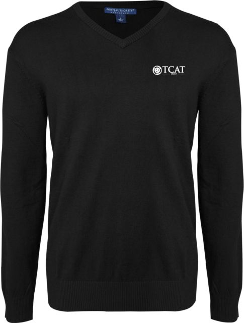 TCAT Crumps Classic Mens V Neck Sweater TCAT Abbreviated - ONLINE ONLY