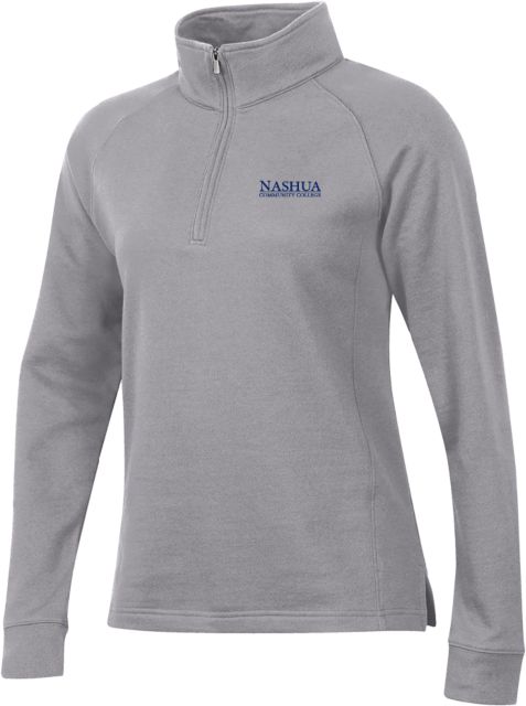 Nashua CC Gear Womens 1/4 Zip Nashua Community College Wordmark - ONLINE ONLY