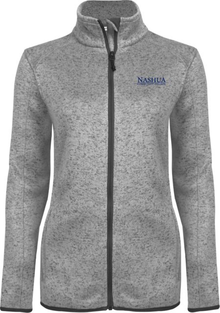 Nashua CC Womens Fleece Jacket Nashua Community College Wordmark - ONLINE ONLY