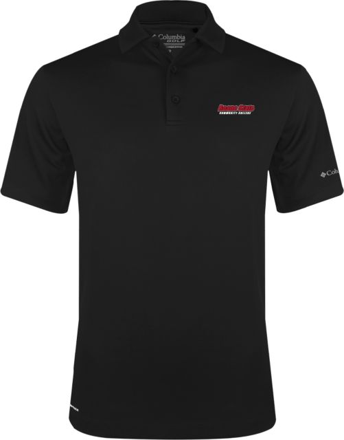Roane State Columbia Omni Wick Drive Polo Roane State CC Primary Mark - ONLINE ONLY