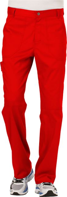 Mens Red Revolution Scrub Pants BLANK - ONLINE ONLY