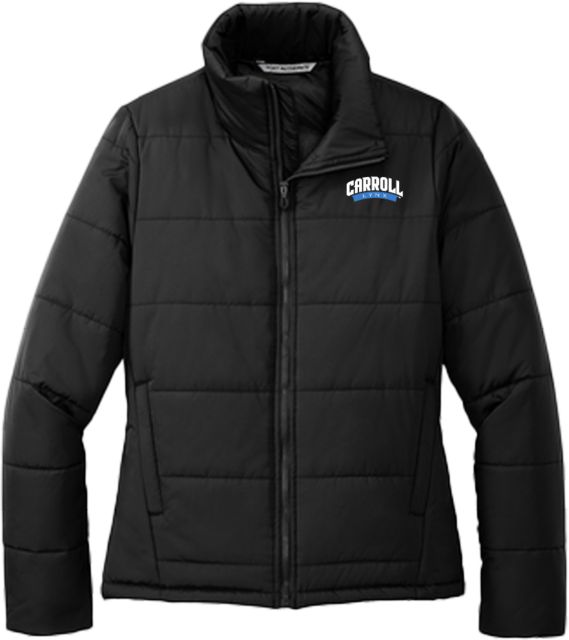 Carroll CC Womens Puffer Jacket Carroll Lynx Banner Wordmark - ONLINE ONLY