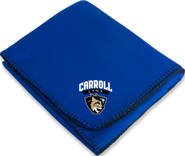 Carroll CC Arctic Fleece Blanket Carroll Athletic Mark - ONLINE ONLY