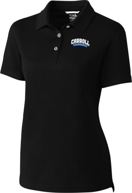 Carroll CC C&B Womens Advantage Polo Carroll Lynx Banner Wordmark - ONLINE ONLY