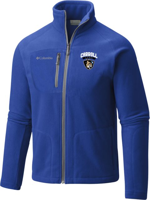 Carroll CC Columbia Full Zip Fleece Jacket Carroll Athletic Mark - ONLINE ONLY