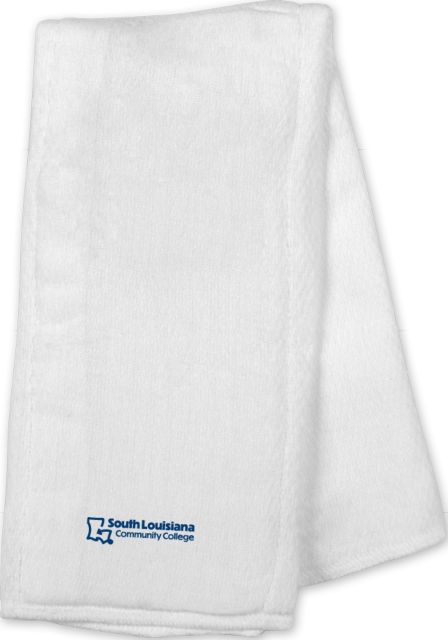 SoLAcc Baby Burp Cloth South Louisiana Community College Horizontal - ONLINE ONLY