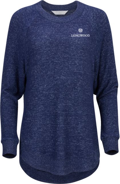 Longwood Boxercraft Womens Cuddle Oversized Crew Longwood Wordmark w/ Rotunda Stacked - ONLINE ONLY