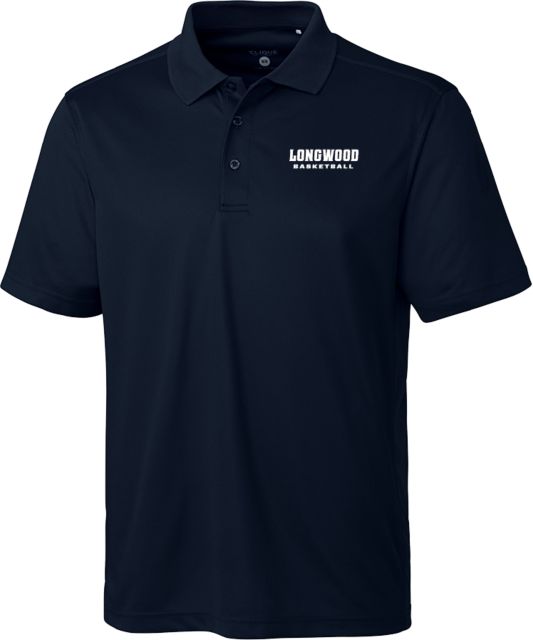 Longwood C&B Clique Ice Pique Polo Longwood Basketball Wordmark - ONLINE ONLY