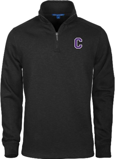 Cornell College Slub Fleece 1/4 Zip Pullover Cornell C - ONLINE ONLY
