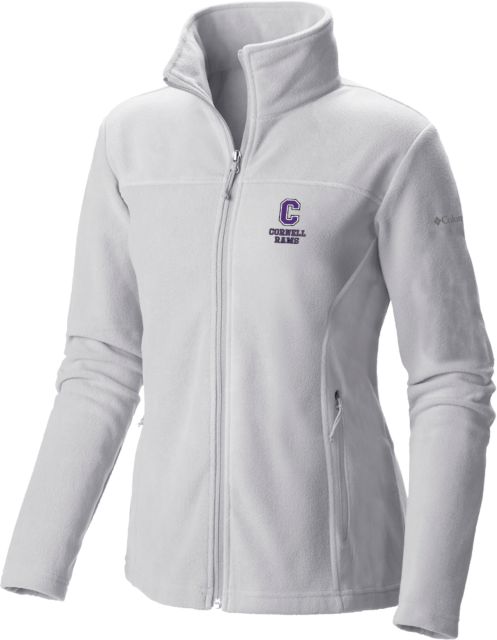 Cornell College Columbia Womens Full Zip Fleece Jacket Cornell Rams Stacked - ONLINE ONLY