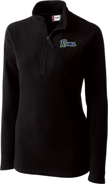 Shepherd C&B Womens Clique Summit Performance Fleece Half Zip Rams Logo - ONLINE ONLY