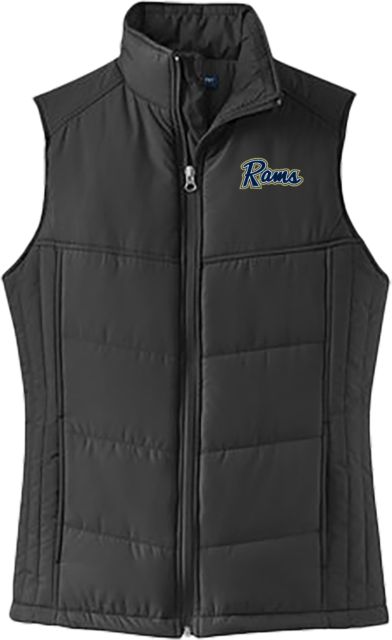 Shepherd Womens Puffer Vest Rams Logo - ONLINE ONLY