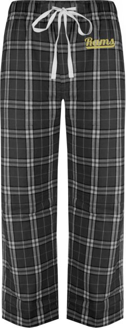 Shepherd Flannel Pajama Pant Rams Script Logo - ONLINE ONLY