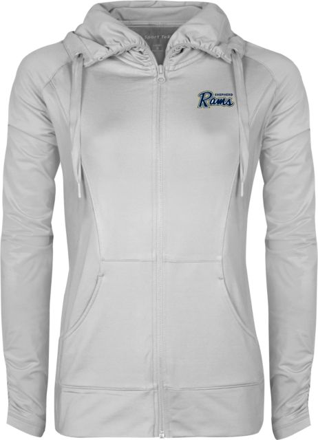 Shepherd Womens Sport Wick Stretch Full Zip Jacket Ram Script - ONLINE ONLY