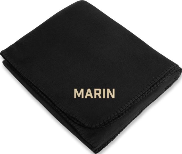 College of Marin Arctic Fleece Blanket College of Marin - Marin Wordmark - ONLINE ONLY