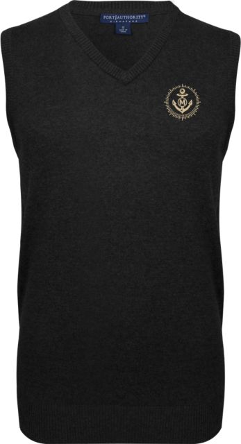 College of Marin VNeck Sweater Vest College of Marin Athletics Mark - ONLINE ONLY