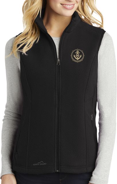 College of Marin Eddie Bauer Womens Fleece Vest College of Marin Athletics Mark - ONLINE ONLY