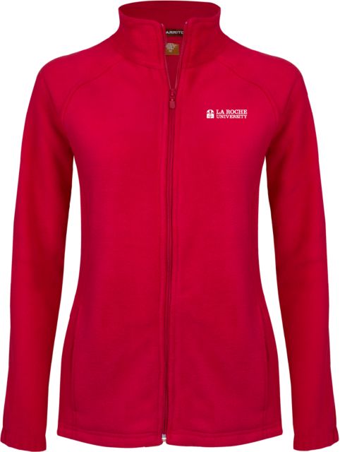 La Roche Womens Fleece Full Zip Jacket La Roche University Institutional - ONLINE ONLY