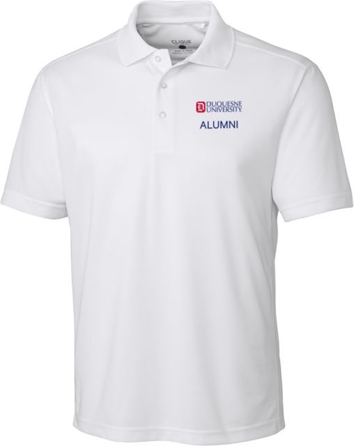 Duquesne C&B Clique Ice Pique Polo Alumni - Duquesne University Logomark - ONLINE ONLY