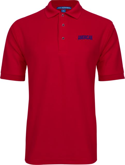 American University Easycare Pique Polo  - ONLINE ONLY