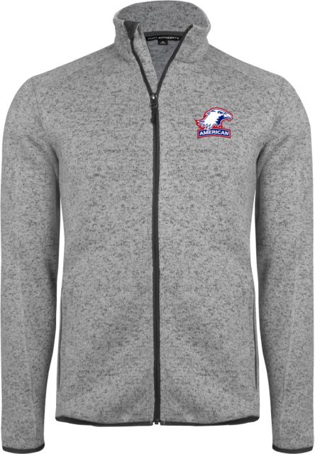 American University Heather Fleece Jacket  - ONLINE ONLY