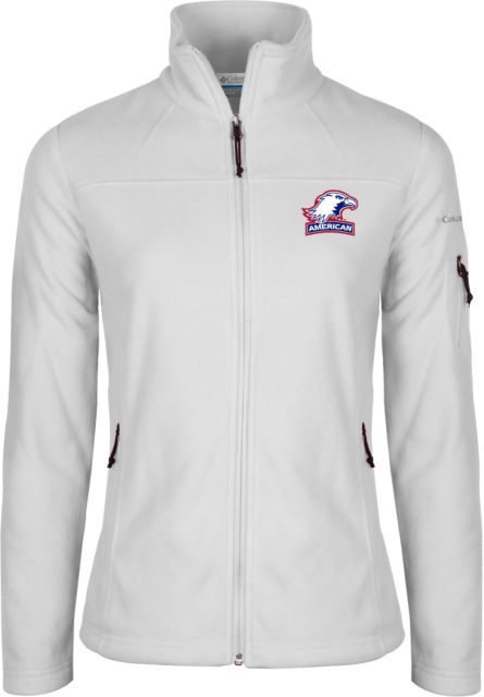 American University Columbia Ladies Full Zip Fleece Jacket  - ONLINE ONLY