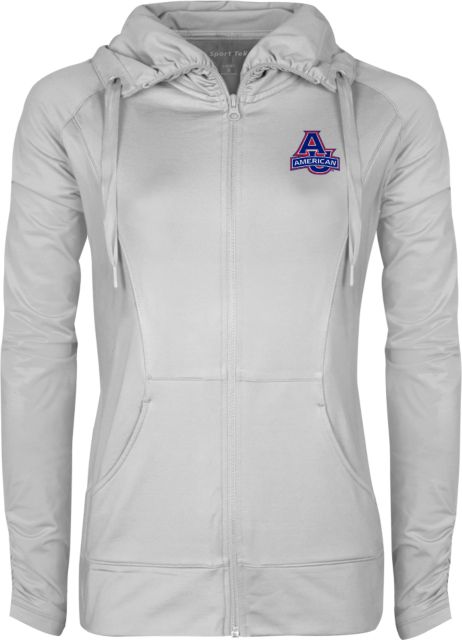 American University Ladies Sport Wick Stretch Full Zip Jacket  - ONLINE ONLY