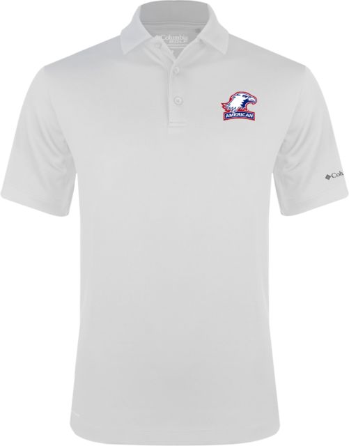 American University Columbia Omni Wick Drive Polo  - ONLINE ONLY