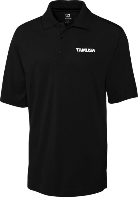 Texas A&M San Antonio C&B Advantage TriBlend Pique Polo TAMUSA Wordmark - ONLINE ONLY