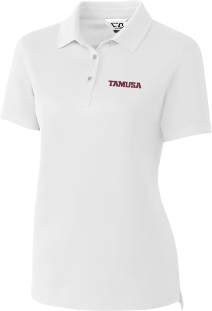 Texas A&M San Antonio C&B Womens Advantage Polo TAMUSA Wordmark - ONLINE ONLY