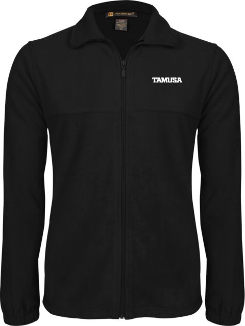 Texas A&M San Antonio Fleece Full Zip Jacket TAMUSA Wordmark - ONLINE ONLY