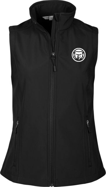 Pennsylvania Highlands Womens Core Softshell Vest Penn Highlands - Circle Bear Logo - ONLINE ONLY