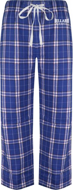 Dillard Flannel Pajama Pant Dillard Bleu Devils Wordmark - ONLINE ONLY