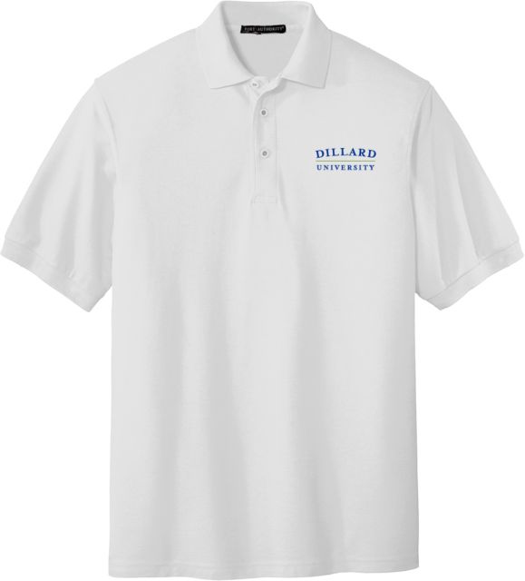 Dillard Silk Touch Polo Dillard University Wordmark - ONLINE ONLY