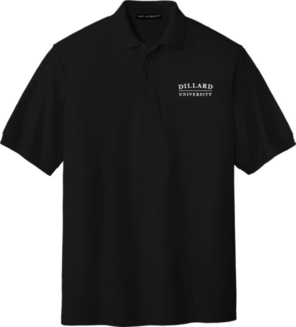 Dillard Silk Touch Polo Dillard University Wordmark - ONLINE ONLY