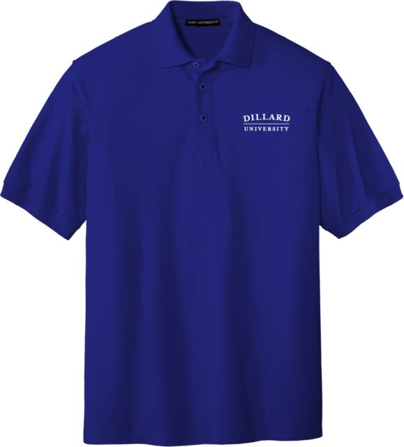 Dillard Silk Touch Polo Dillard University Wordmark - ONLINE ONLY