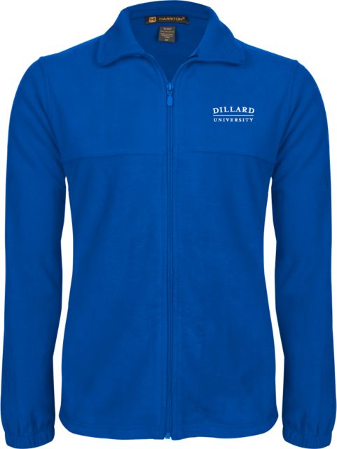 Dillard Fleece Full Zip Jacket Dillard University Wordmark - ONLINE ONLY
