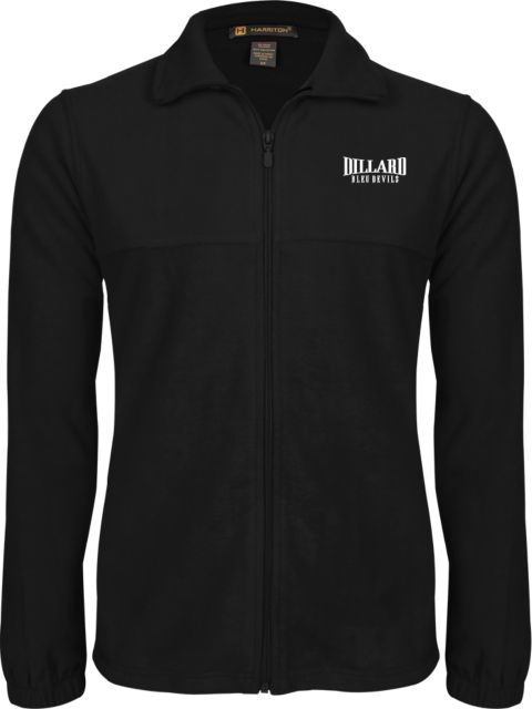 Dillard Fleece Full Zip Jacket Dillard Bleu Devils Wordmark - ONLINE ONLY