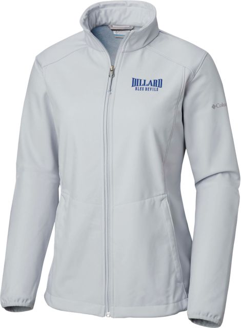 Dillard Columbia Womens Kruser Ridge Jacket Dillard Bleu Devils Wordmark - ONLINE ONLY