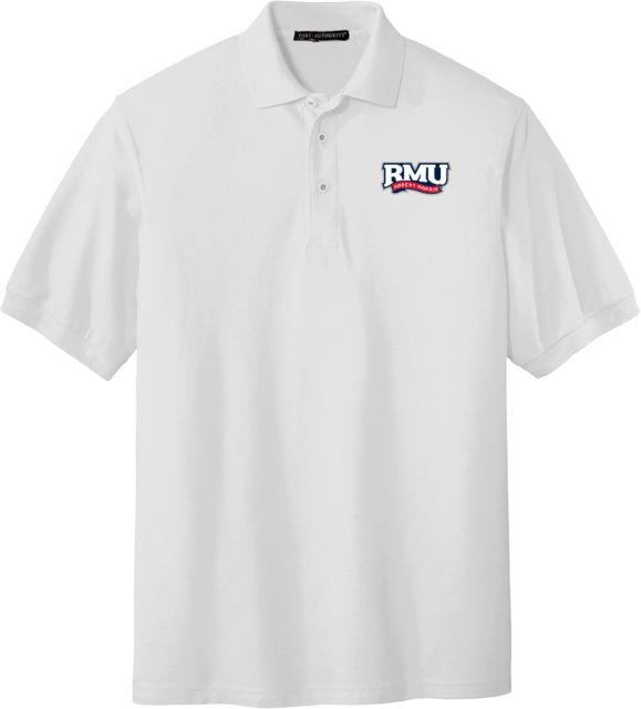 Robert Morris Silk Touch Polo RMU Robert Morris