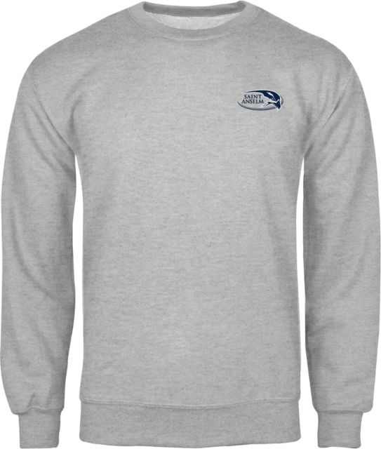 Saint Anselm Fleece Crew Athletic Mark Hawk Head - ONLINE ONLY