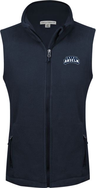 Saint Anselm Ladies Fleece Full Zip Vest Saint Anselm Mark - ONLINE ONLY