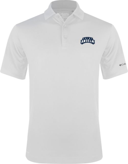 Saint Anselm Columbia Omni Wick Drive Polo Saint Anselm Mark - ONLINE ONLY