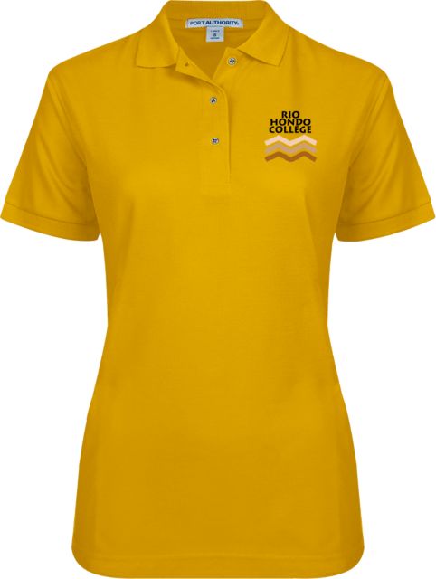 Rio Hondo College Womens Silk Touch Pique Polo Primary Mark - ONLINE ONLY