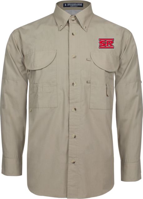 Sul Ross Fishing Shirt Performance Long Sleeve SR Bar - ONLINE ONLY