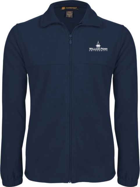 William Penn Fleece Full Zip Jacket William Penn University Institutional - ONLINE ONLY